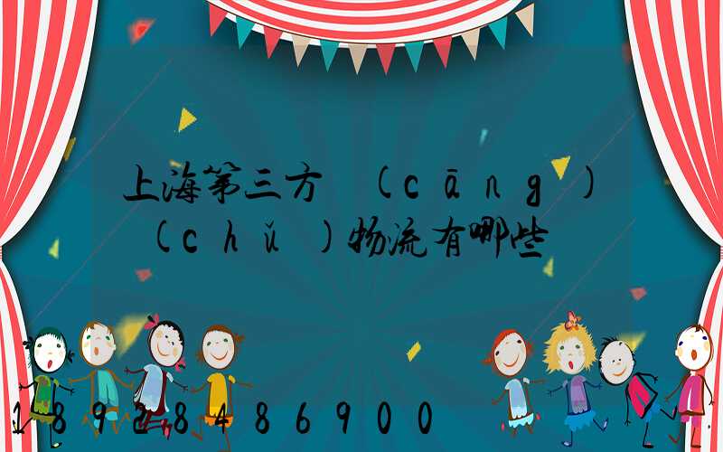 上海第三方倉(cāng)儲(chǔ)物流有哪些