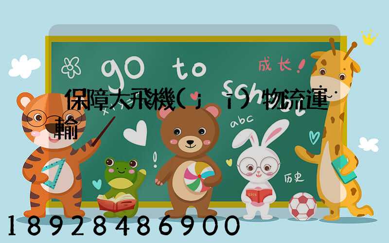 保障大飛機(jī)物流運輸