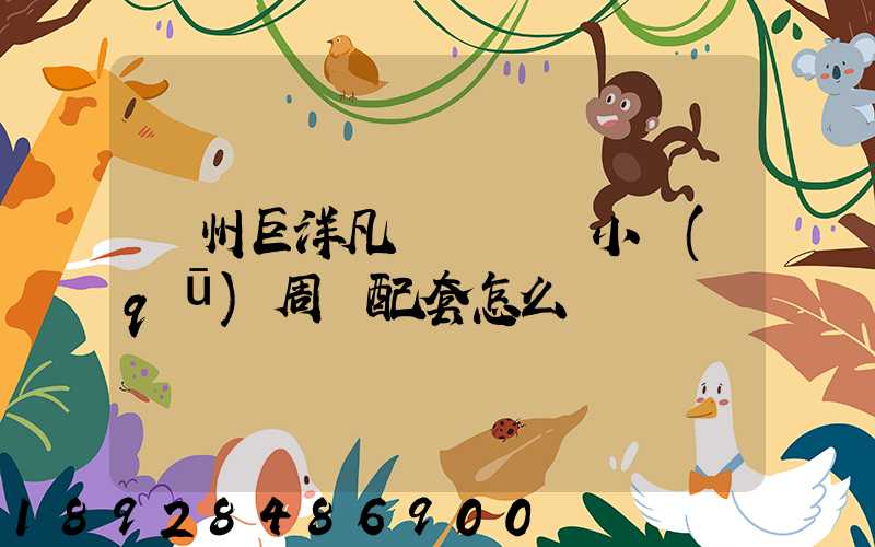 瀘州巨洋凡爾賽國際小區(qū)周邊配套怎么樣