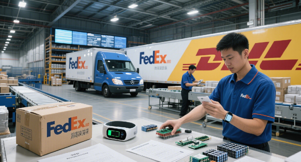 三類貨物精準匹配 DHL/FedEx，助科技企業(yè)高效完成跨境運輸