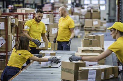 國(guó)際快遞，電池包裝